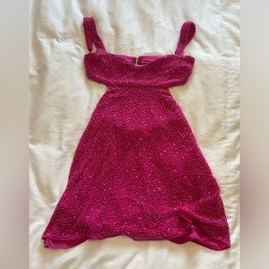 Oh Polly Sequin Mini Dress